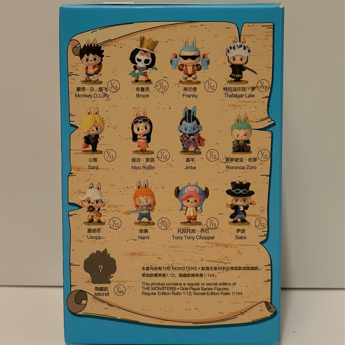 USA) AUTHENTIC Labubu The Monsters x One Piece (Single