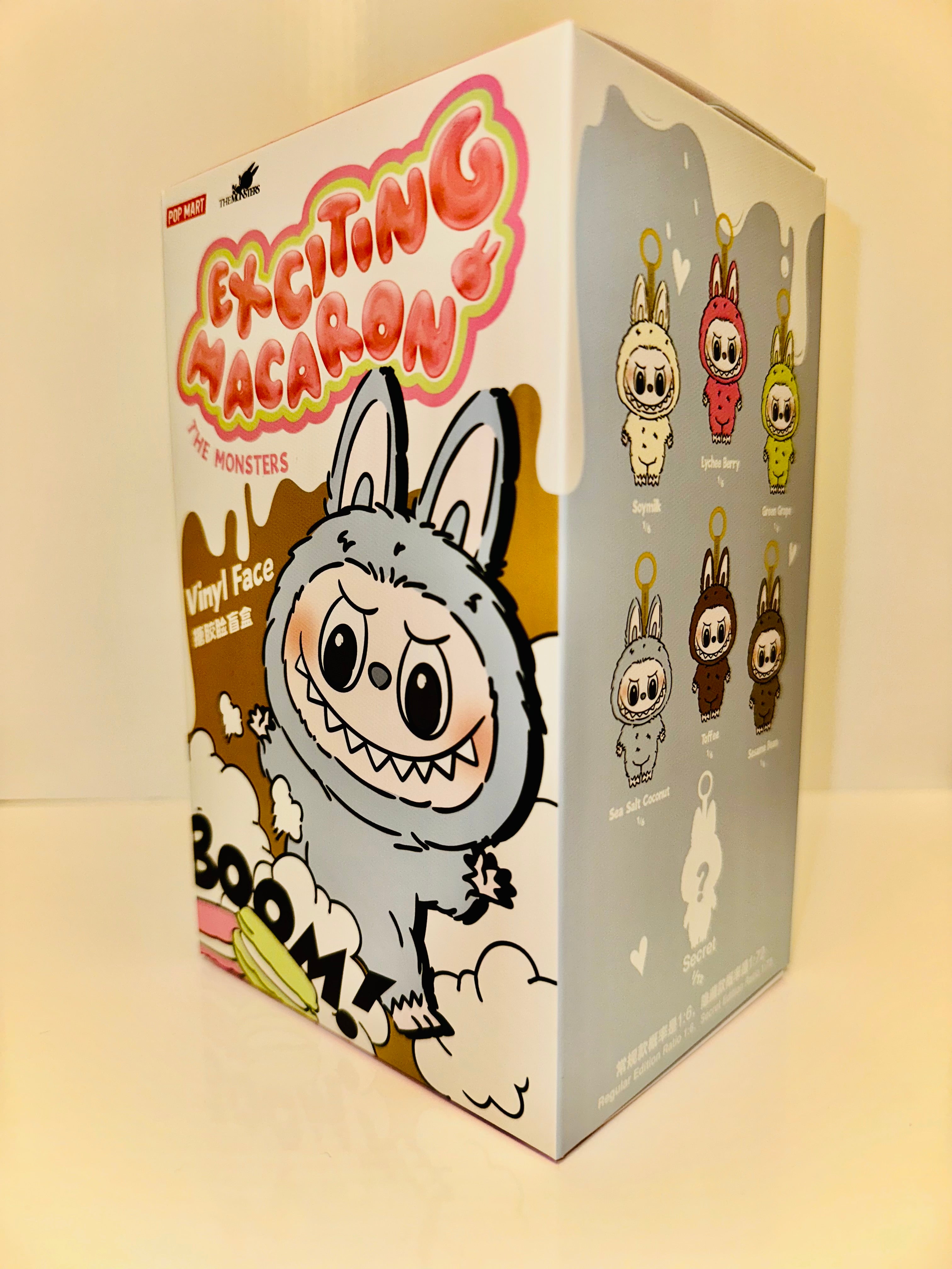 Pop Mart Labubu The Monsters Exciting Macaron Vinyl Face