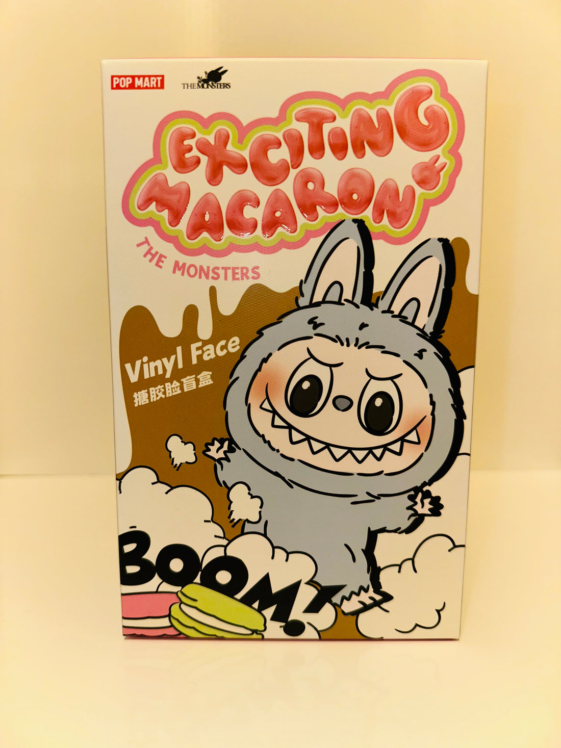 Pop Mart The Monsters – Exciting Macaron Vinyl Face Pendant Plush (Blind Box)